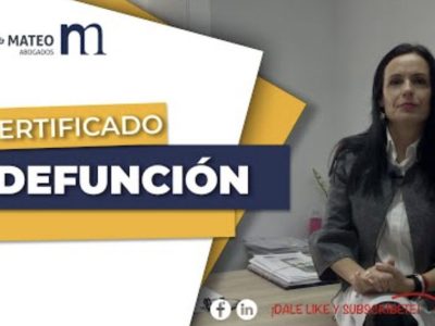 El Certificado de Defunción