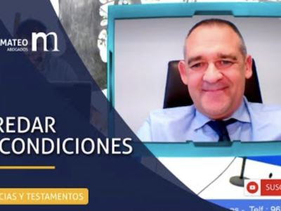 Heredar con condiciones