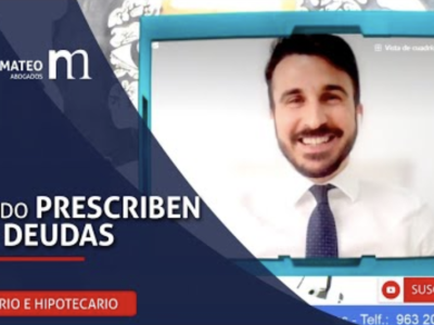 La prescripción de una deuda