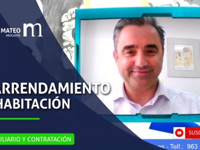 El arrendamiento de una habitación