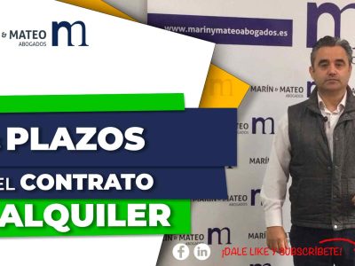 los plazos en el contrato de alquiler