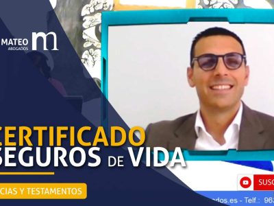 El certificado de seguros de vida