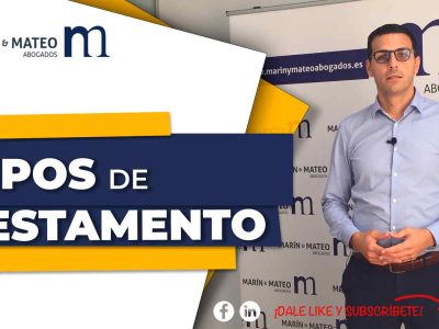 Los diferentes tipos de testamento