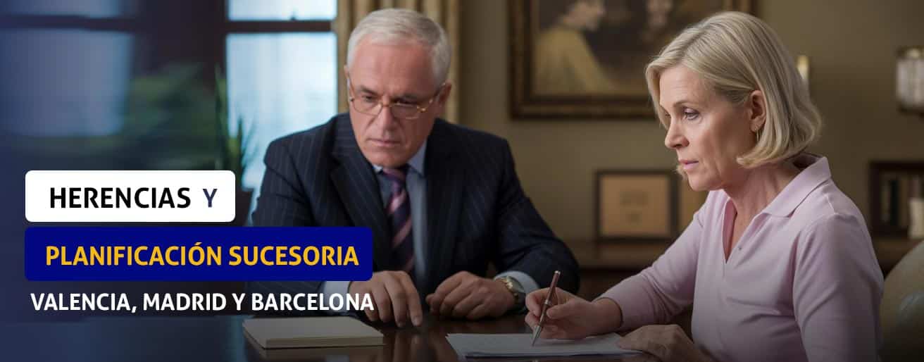 Herencias y planificación sucesoria en Valencia, Madrid y Barcelona