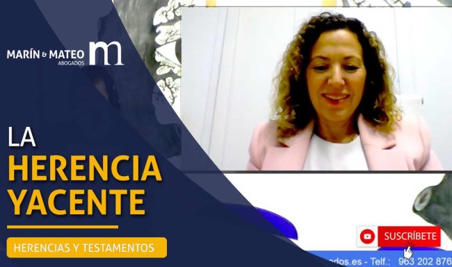 herencia yacente que es