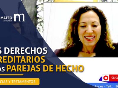 Derechos hereditario en las parejas de hecho