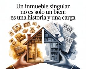herencias con inmuebles singulares