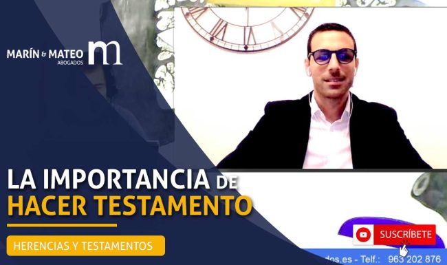 La importancia de hacer un testamento