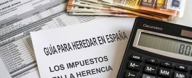 los impuestos en la herencia