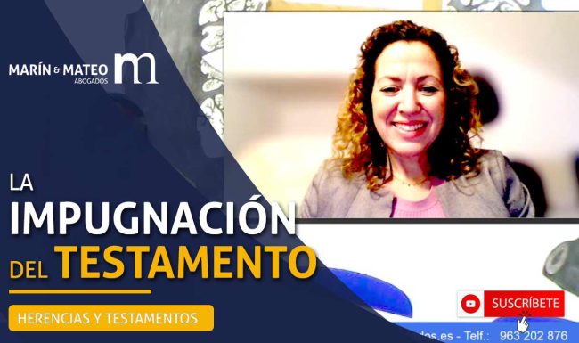 Impugnar el testamento